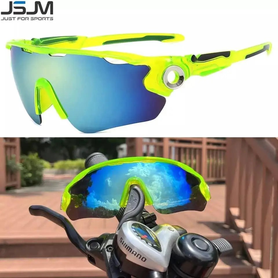Occhiali da ciclismo con lenti polarizzate
