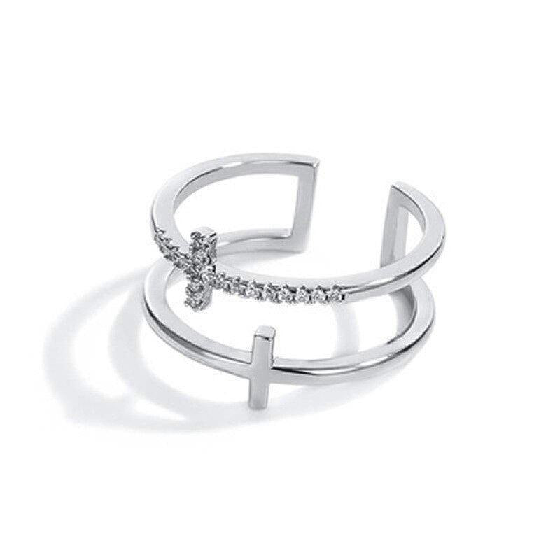 Anello a croce