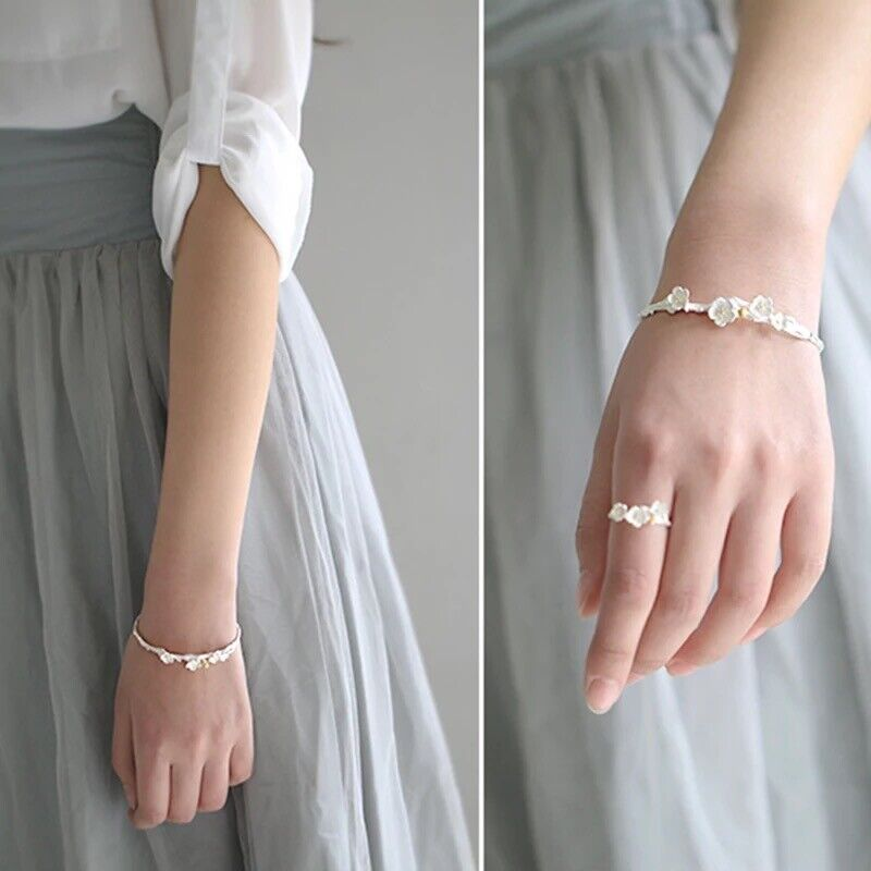 Bracciale delicato in argento sterling