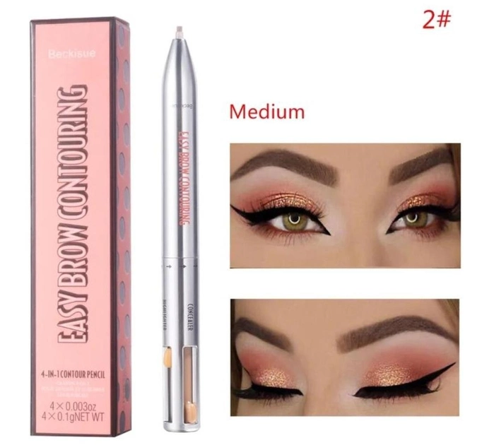 Eye liner impermeabile per sopracciglia a 4 colori